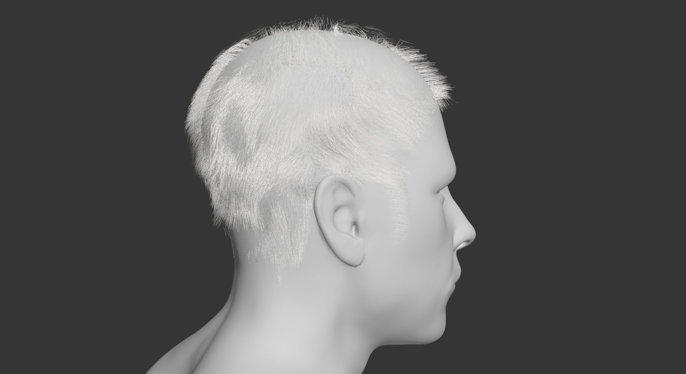 African American And White Male Characters 3D model_21