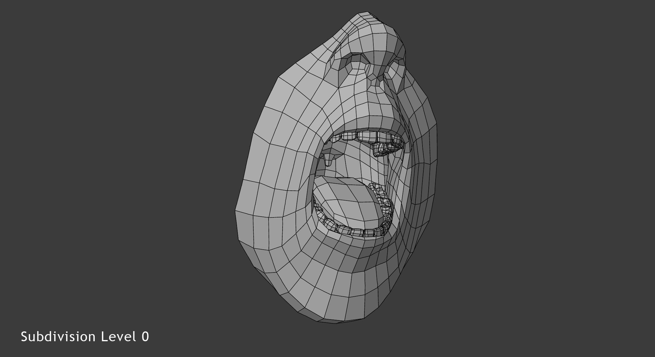 Male Mouth Rigged 3D model_13