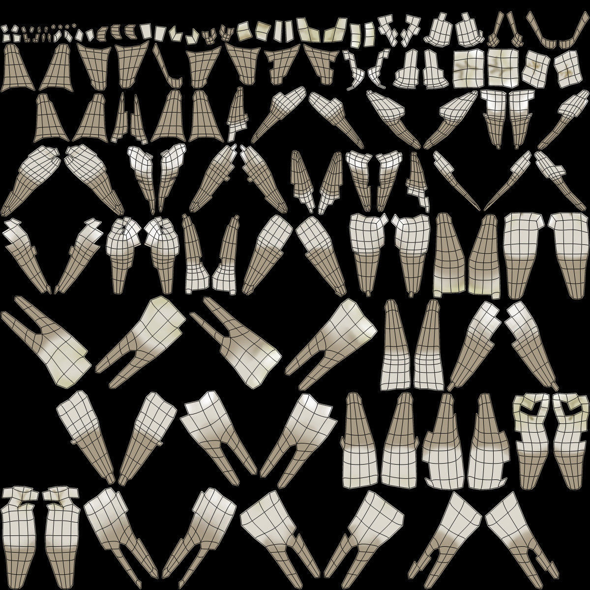 Male Mouth Rigged 3D model_18