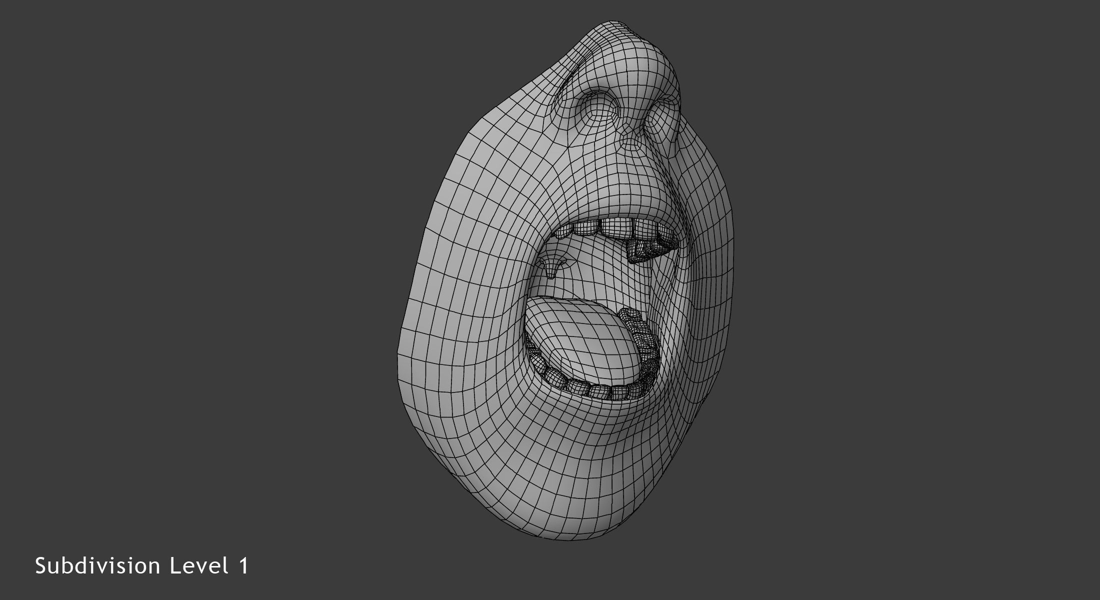 Male Mouth Rigged 3D model_14