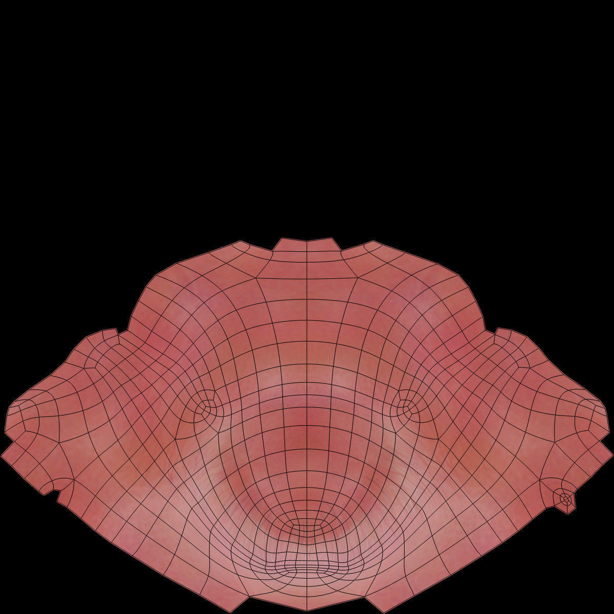 Male Mouth Rigged 3D model_21