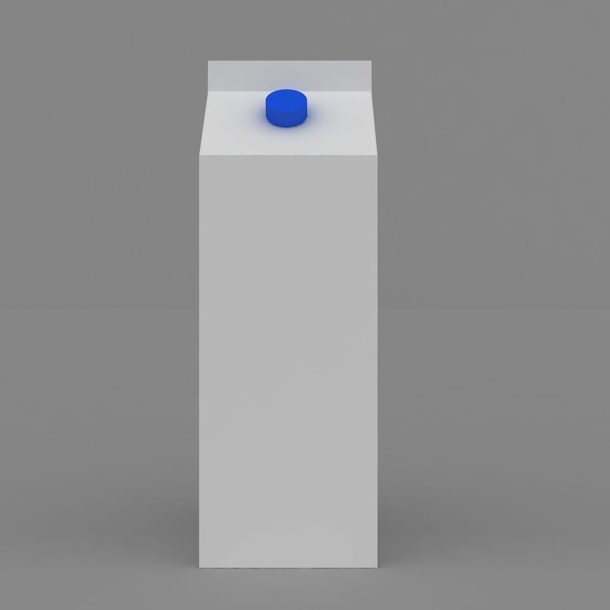 Milk Carton 3D model_1