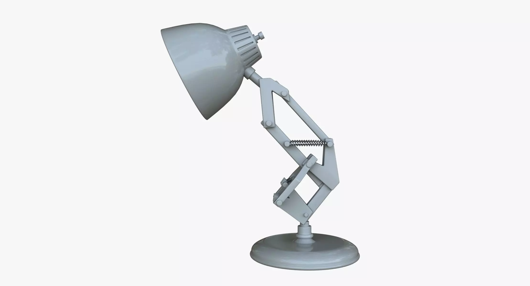 Luxo Jr Desk Lamp Disney 3D model_0