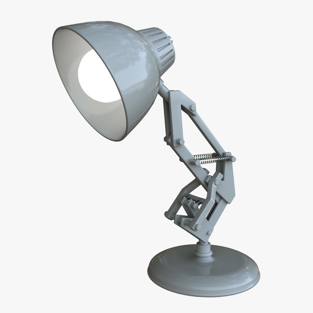 Luxo Jr Desk Lamp Disney 3D model_1