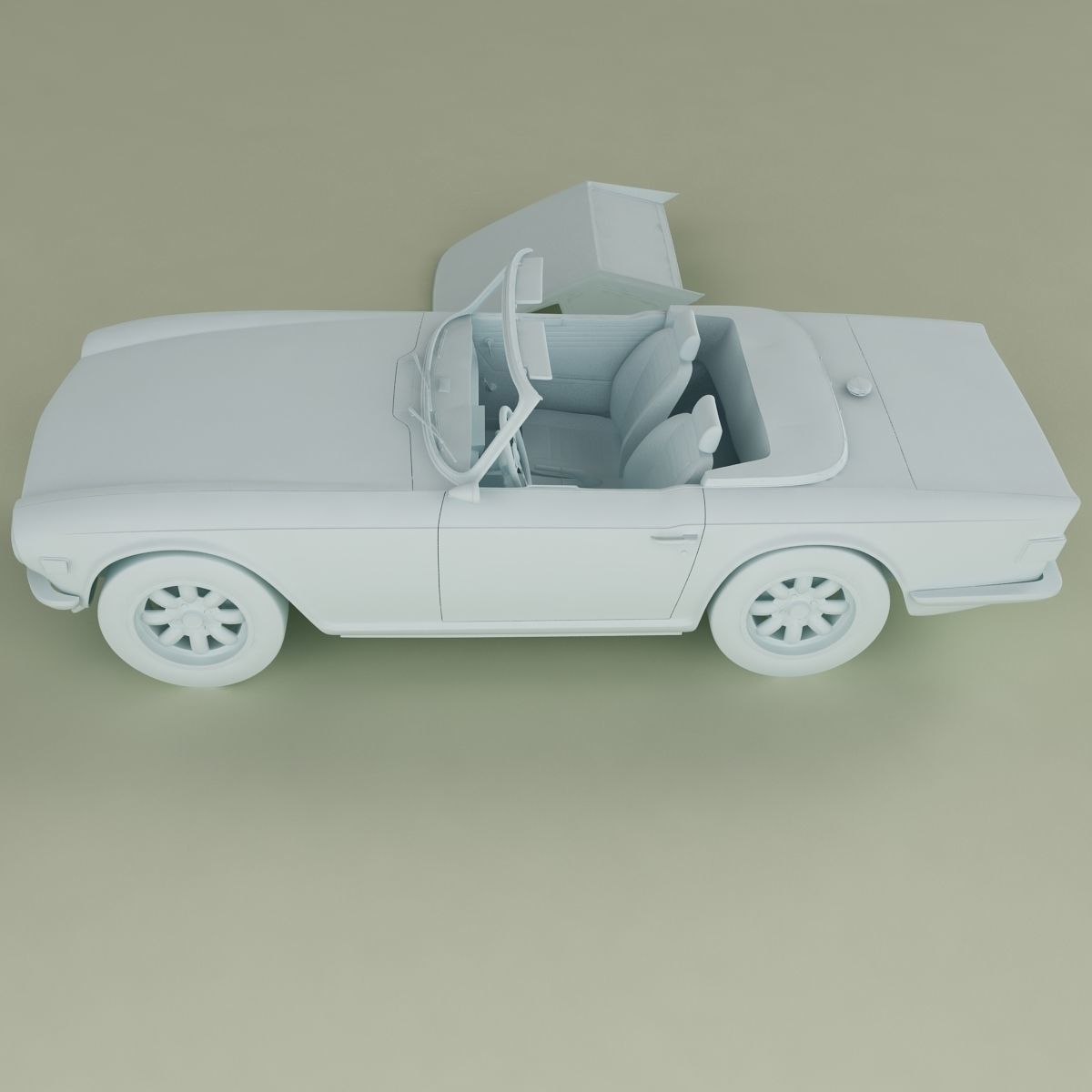 Triumph TR6 3D model_12