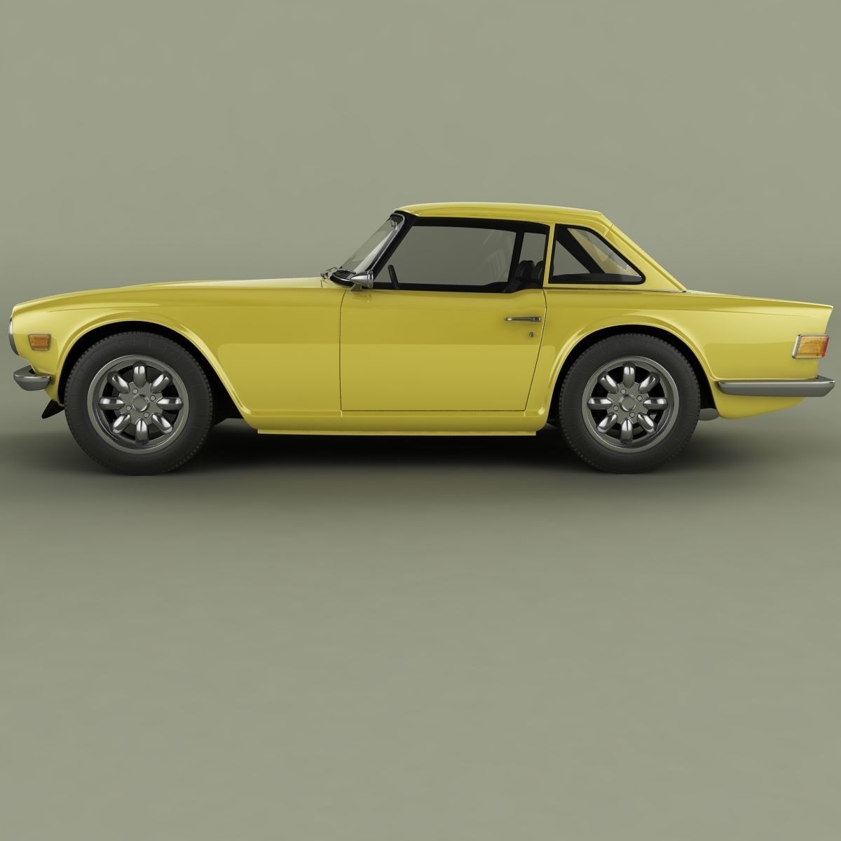 Triumph TR6 3D model_1