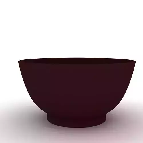wood Cereal Bowl