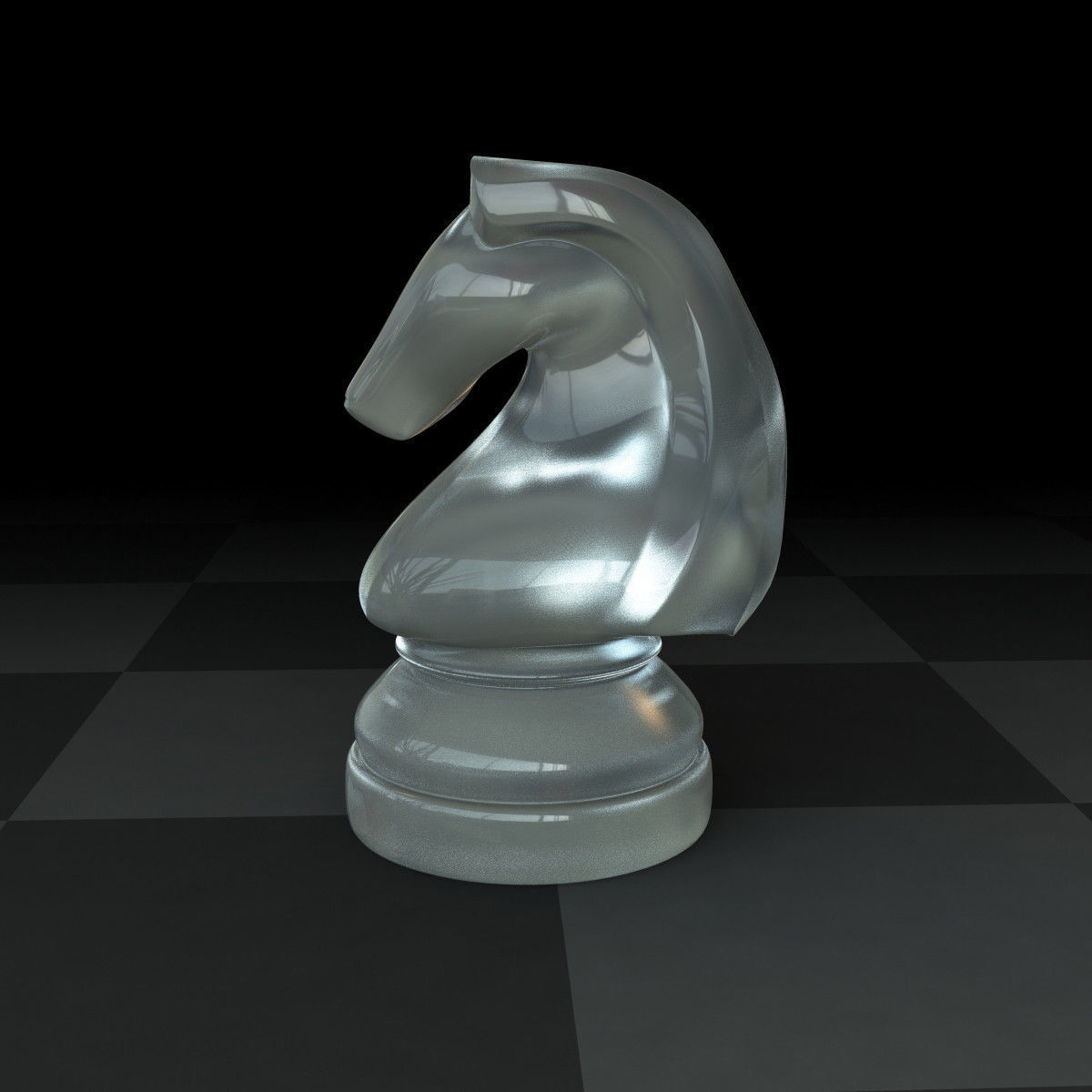 Knight Glass Set 3D model_3