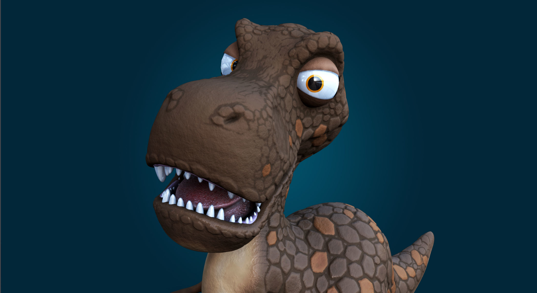 Larry Rigged 3D model_6