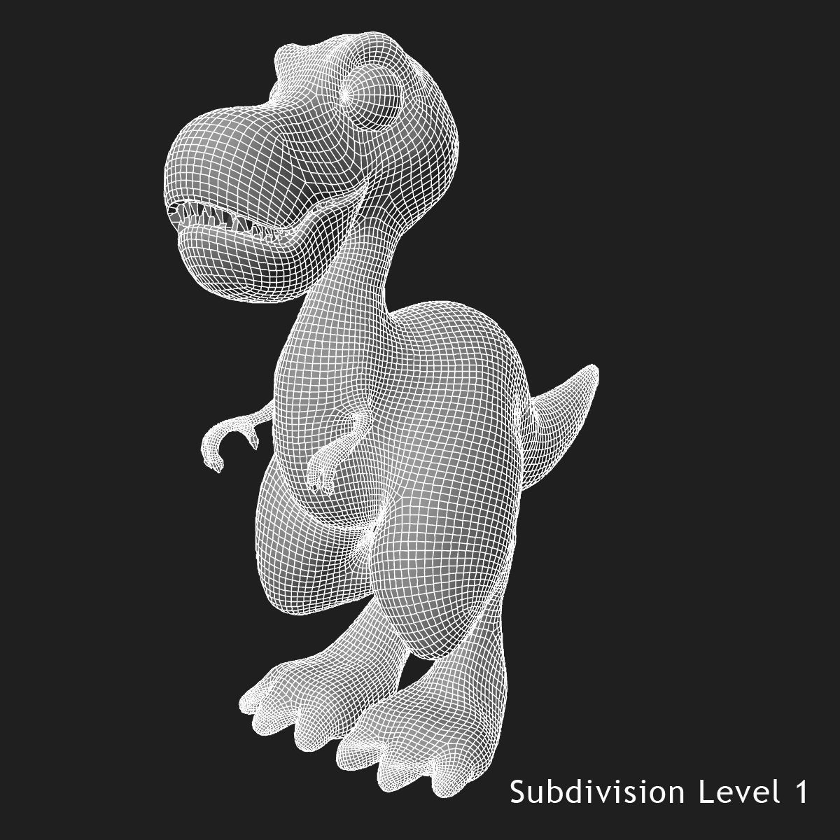 Larry Rigged 3D model_15