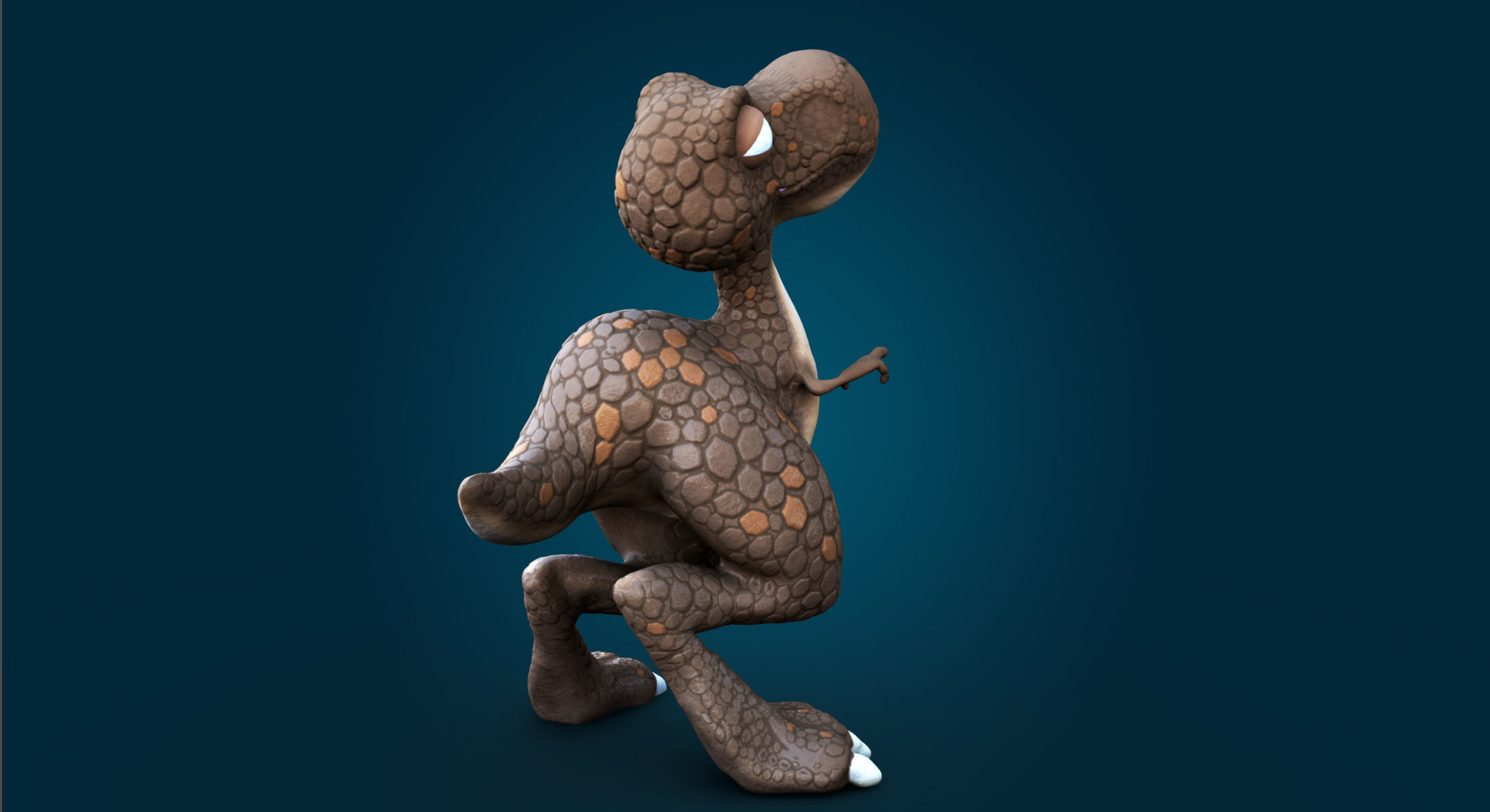 Larry Rigged 3D model_8