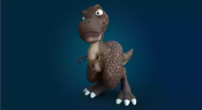 Larry Rigged 3D model