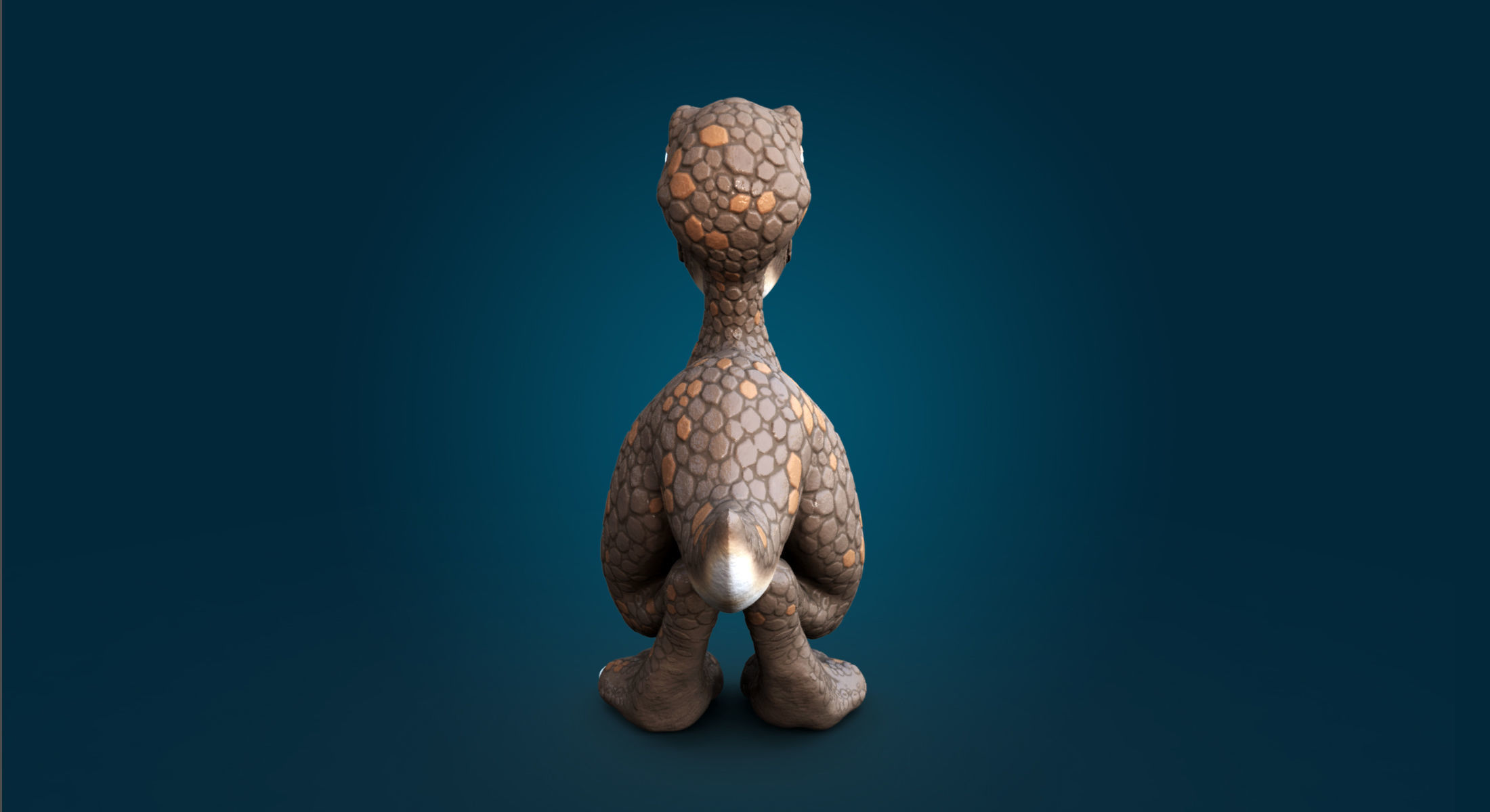 Larry Rigged 3D model_11