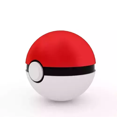 pokemon ball 3D model
