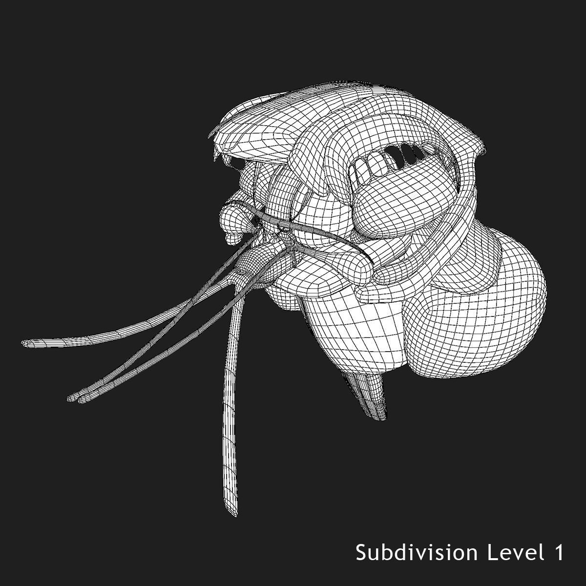 Detailed Human Brain Strucutre 3D model_34