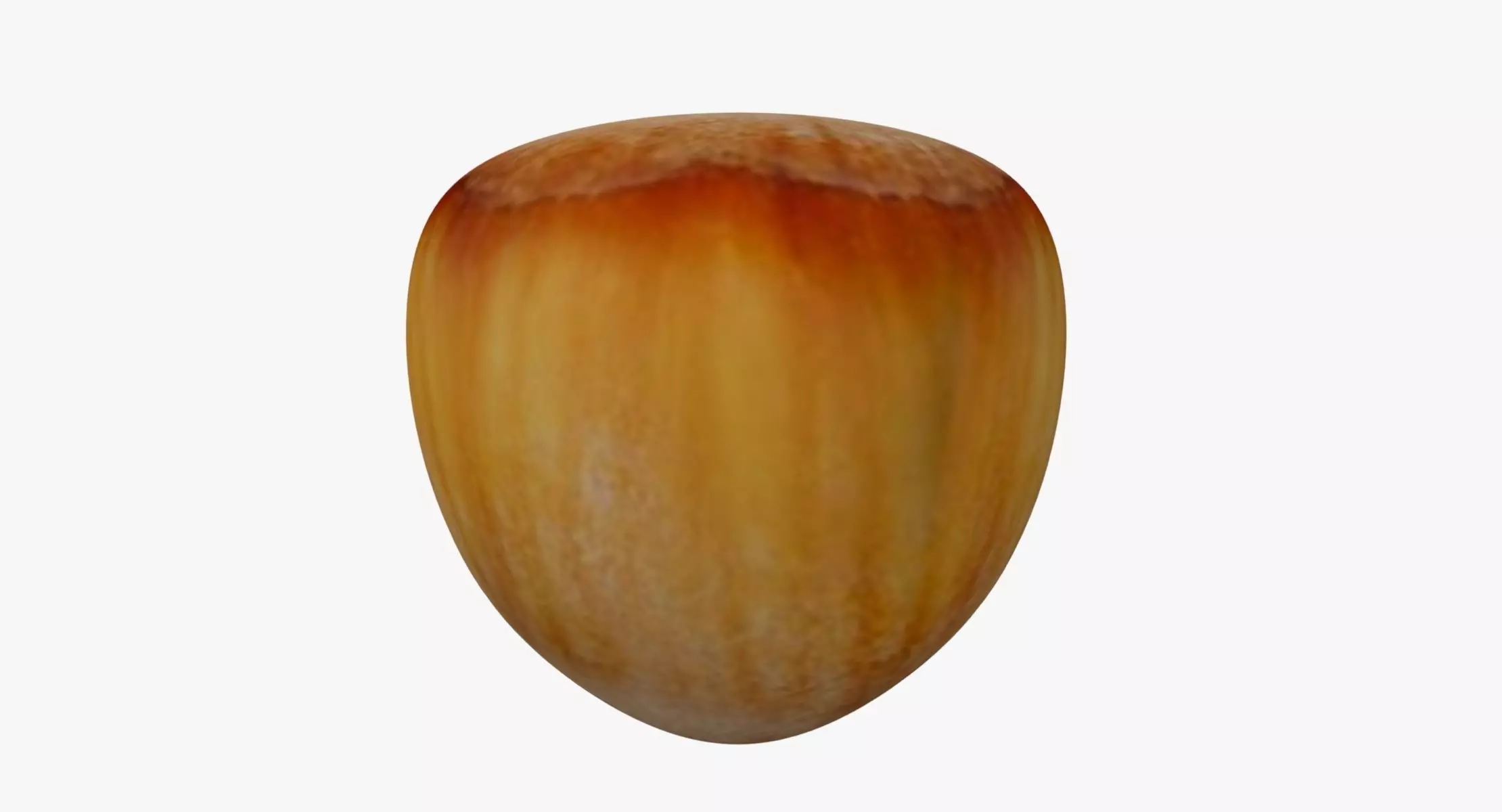 Hazelnut 3D model acorn 3D model