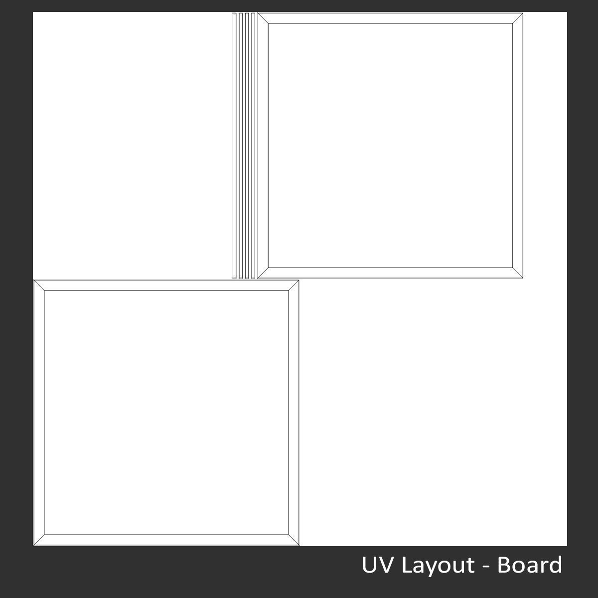 Glass Chess Set 3D model_10