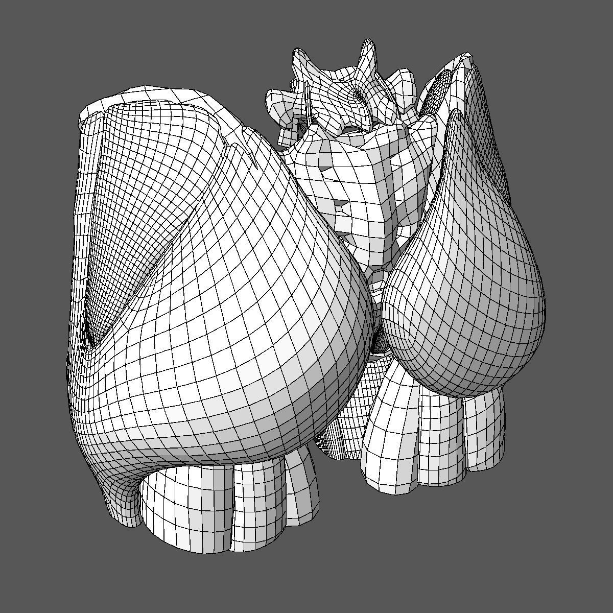 Detailed Female Reproductive System Medical Edition 3D model_14