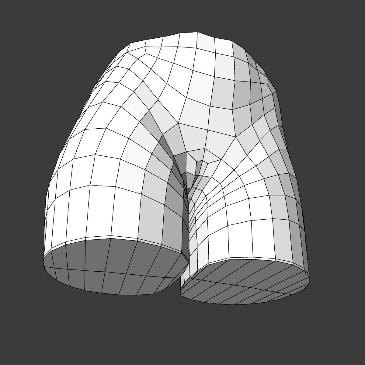 Detailed Female Reproductive System Medical Edition 3D model_10