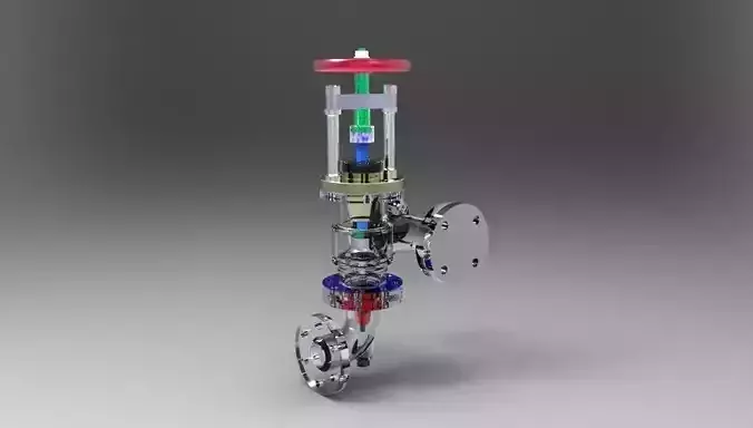 Feed Check Valve Assembly 3D model