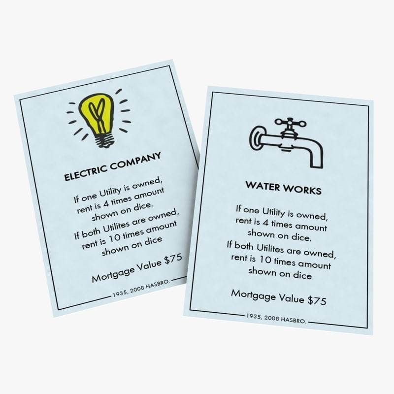 Editopoly five different colored dollar bills 3D model_16