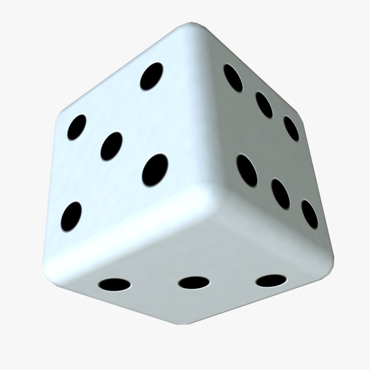 Realistic Dice 3D model_1