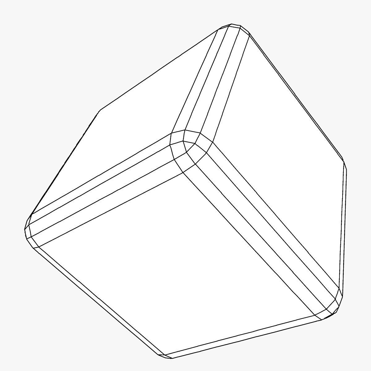 Realistic Dice 3D model_4