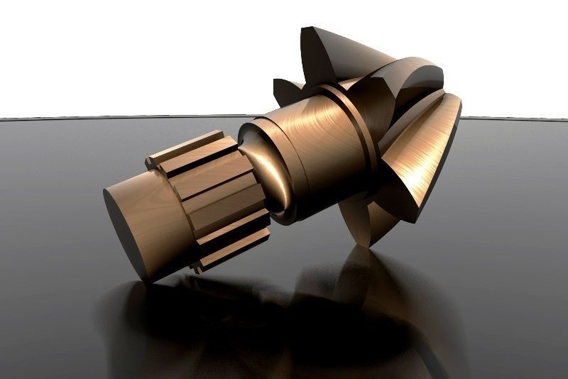 Tutorial Modeling a helical gear in Catia V5 Free 3D model_9