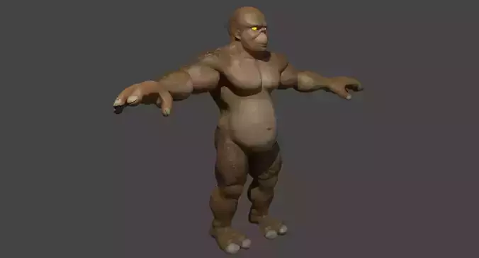 Muscular Monster Creature