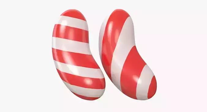 Candy Stripe Red model