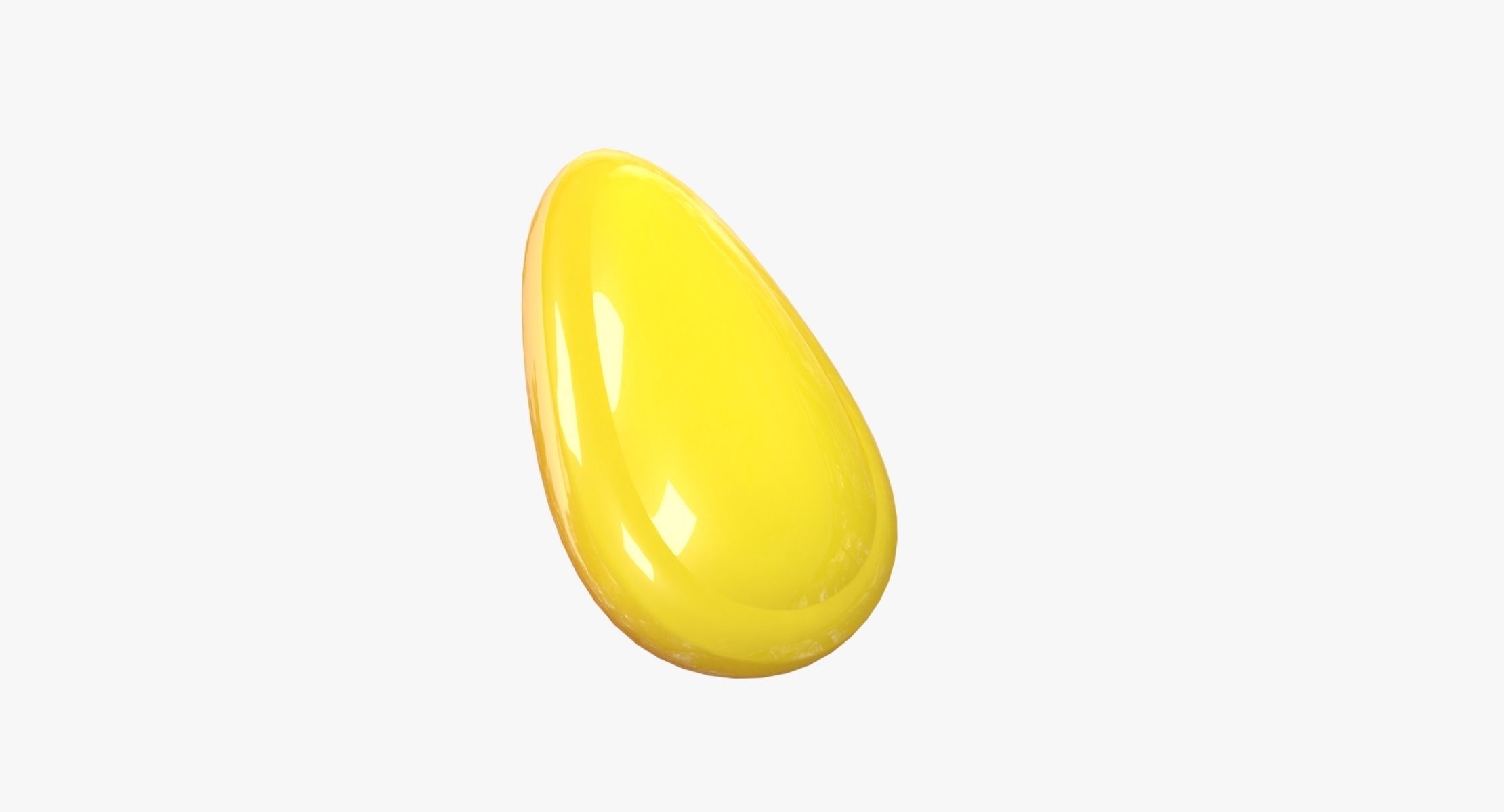 3D model Candy Lemon Drop 3D model_3
