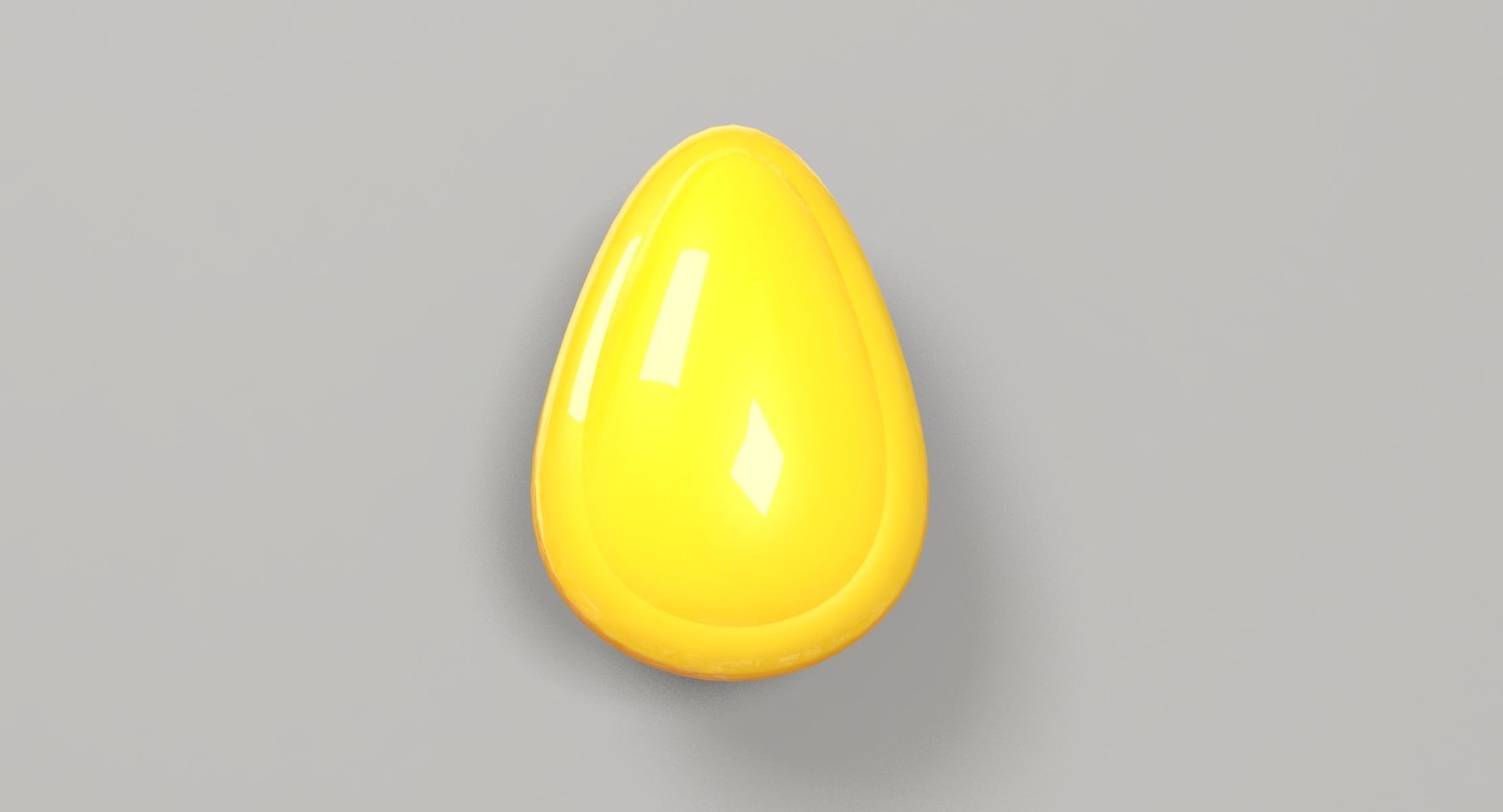 3D model Candy Lemon Drop 3D model_2