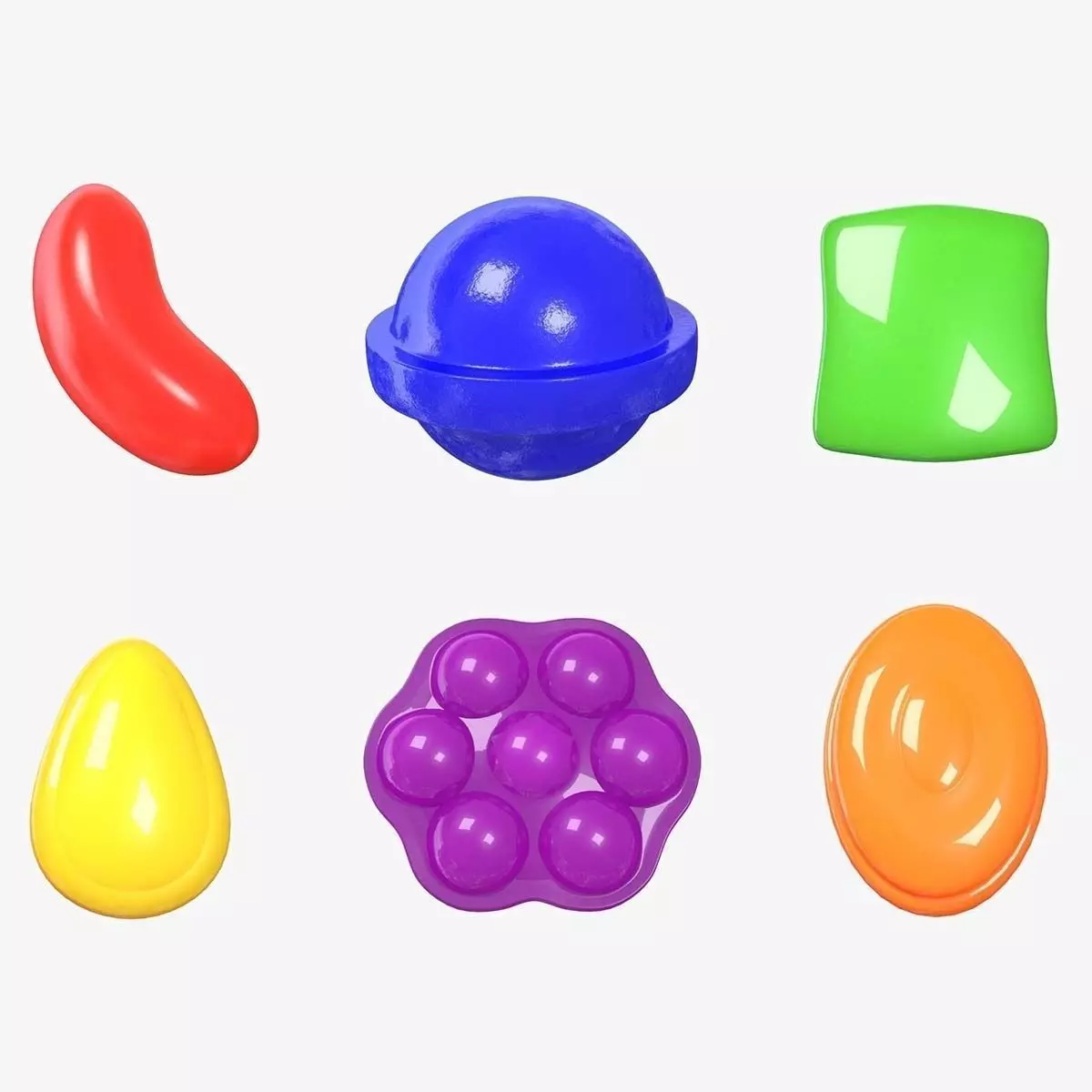 Candy Combo Pack 3D model 3D model_0
