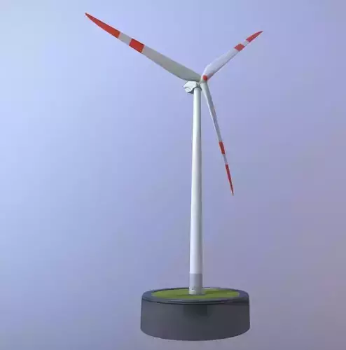 Wind Turbine  3D model