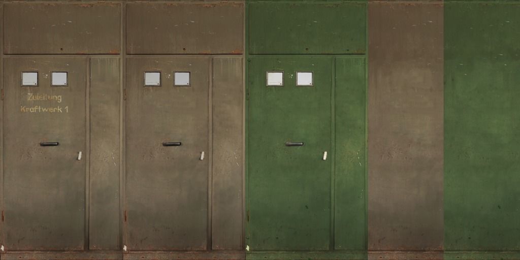 Power supply props collection Low-poly 3D model_18