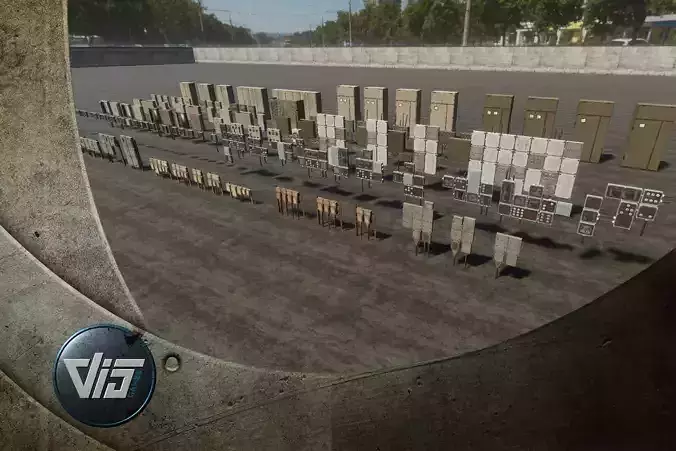 Power supply props collection