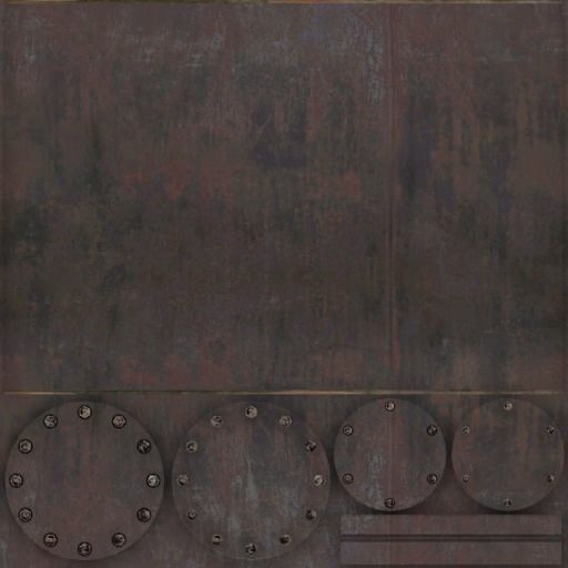 Pipe construction set Low-poly 3D model_23