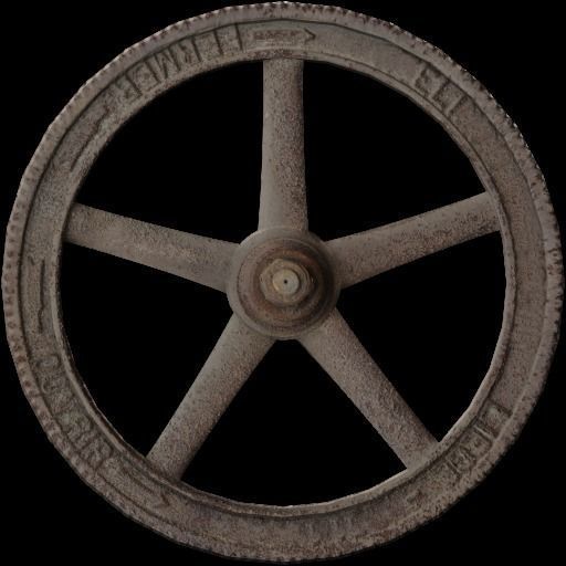 Pipe construction set Low-poly 3D model_34