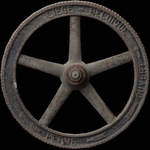 Pipe construction set Low-poly 3D model_33