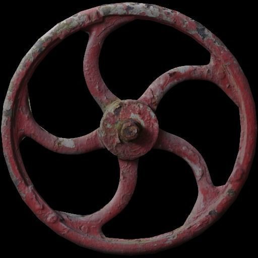 Pipe construction set Low-poly 3D model_32