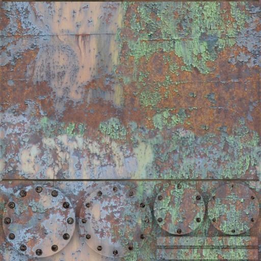 Pipe construction set Low-poly 3D model_8