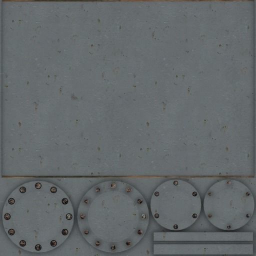 Pipe construction set Low-poly 3D model_37