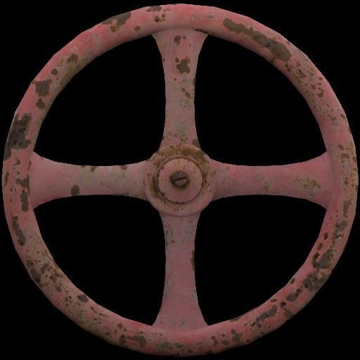 Pipe construction set Low-poly 3D model_30