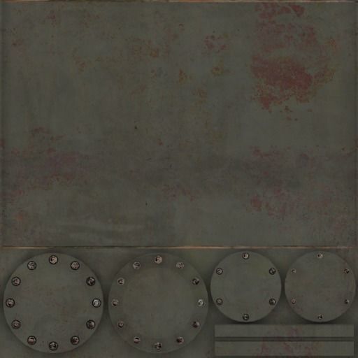 Pipe construction set Low-poly 3D model_29