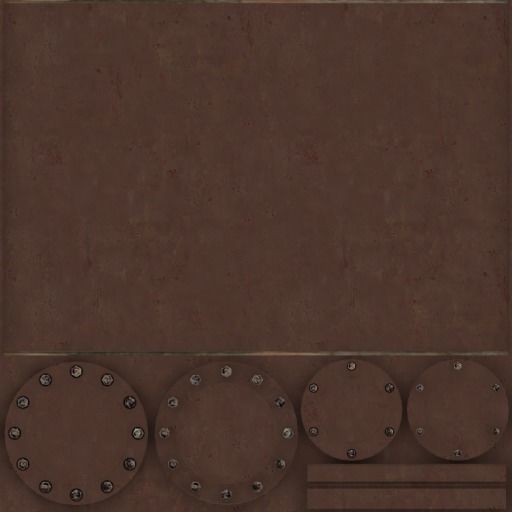 Pipe construction set Low-poly 3D model_16