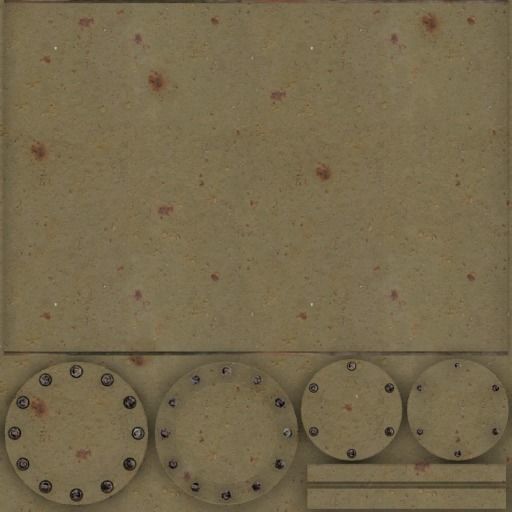 Pipe construction set Low-poly 3D model_12