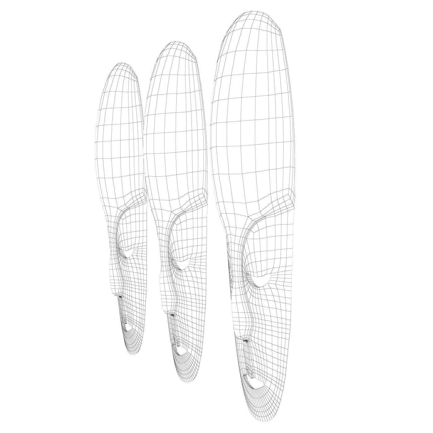 African masks  3D model_3