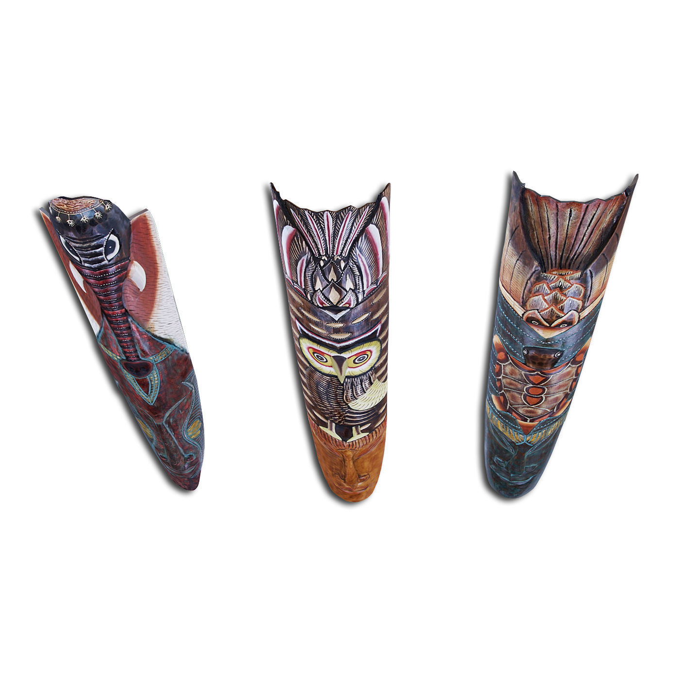 African mask 3D model_2