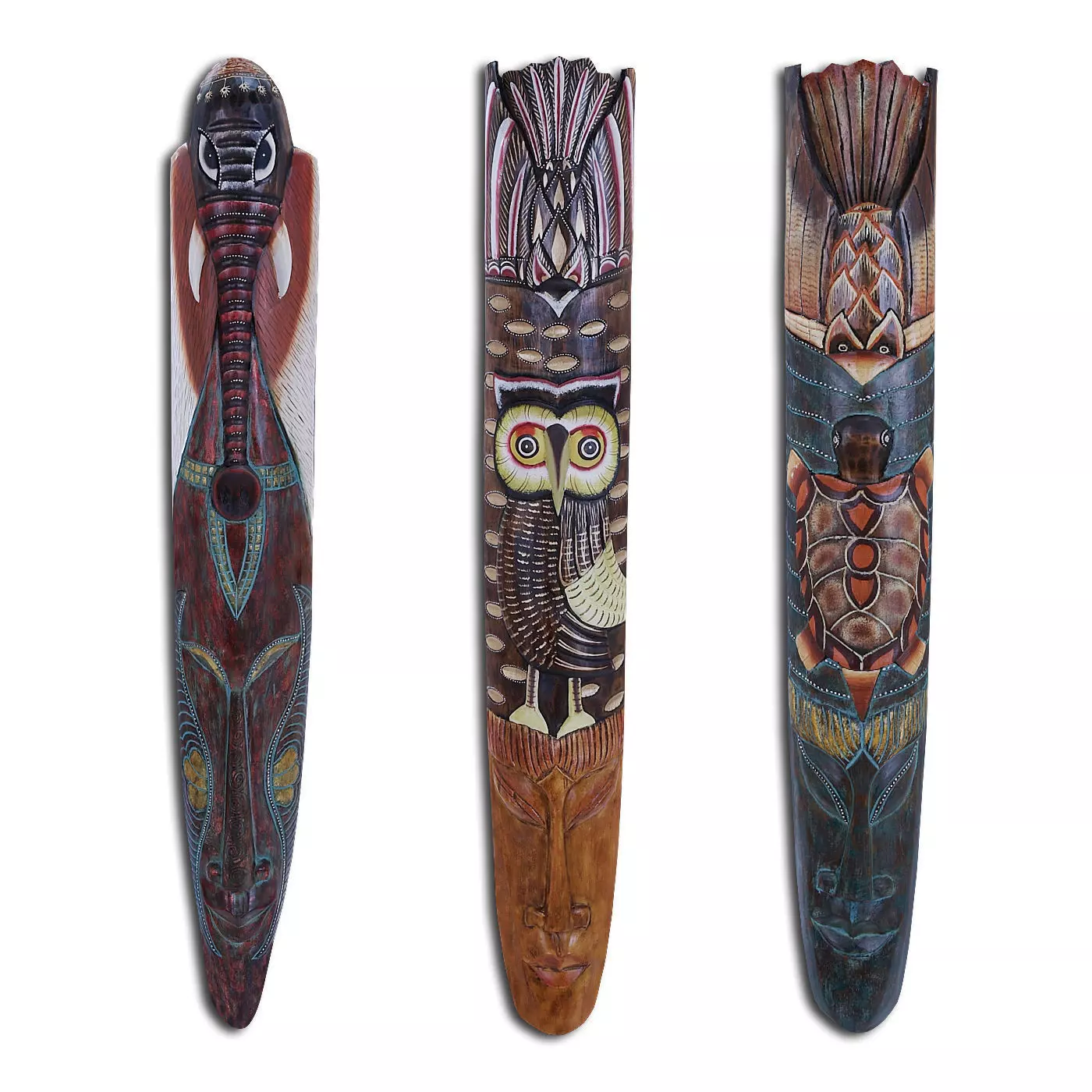 African mask 3D model_0