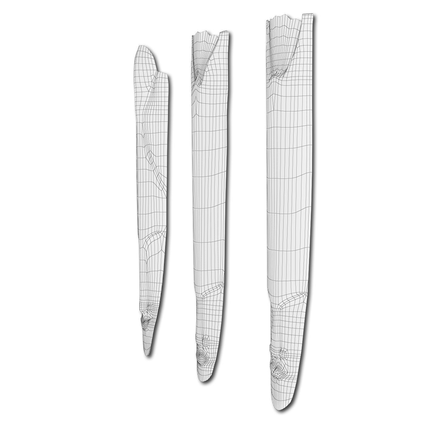 African mask 3D model_5